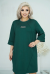 платье-туника "Мили" ( изумруд) Платье-туника "Мили" ( изумруд) (Киргизия, разные фабрики) — размеры 60, 64