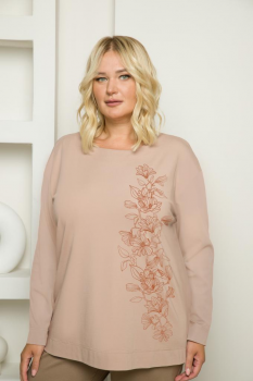 Джемпер ДЖЕННИ (ОК23-063 (бежевый)) Джемпер ДЖЕННИ (ОК23-063 (бежевый))